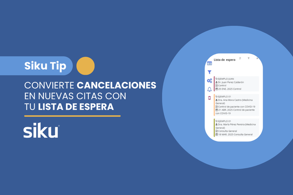 Cómo usar una lista de espera para llenar espacios cancelados